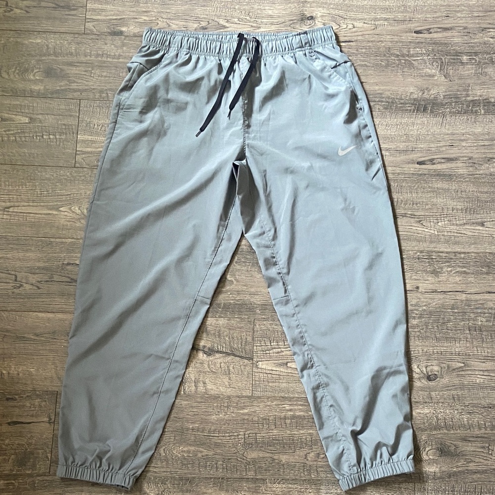 Nike Grey Dri Fit Track Pants - Picture 2 of 5
